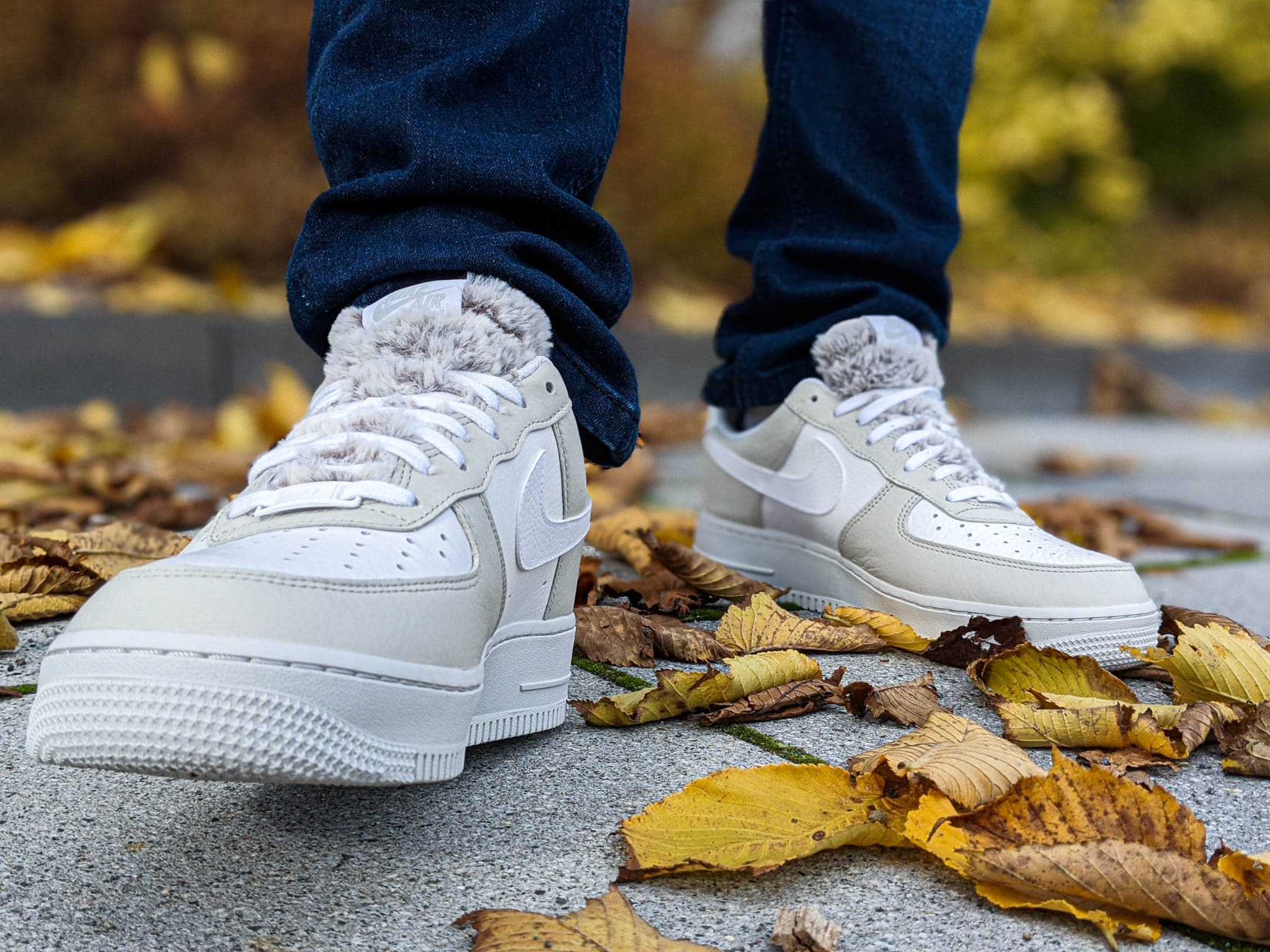 Nike air shop force 1 tongue